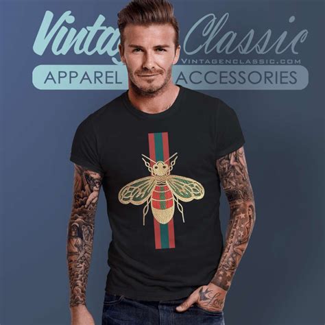 gucci bee shirts|Gucci bee t shirt men's.